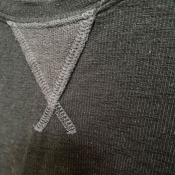 Splendid Dream Slub Pullover Sweater Sweatshirt Women's Size S Black Soft Lounge - Picture 13 of 16